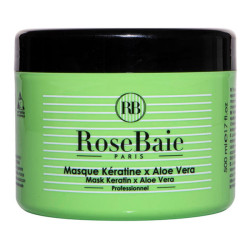 Rosebaie masque à la kératine et à l’aloe vera 500ml