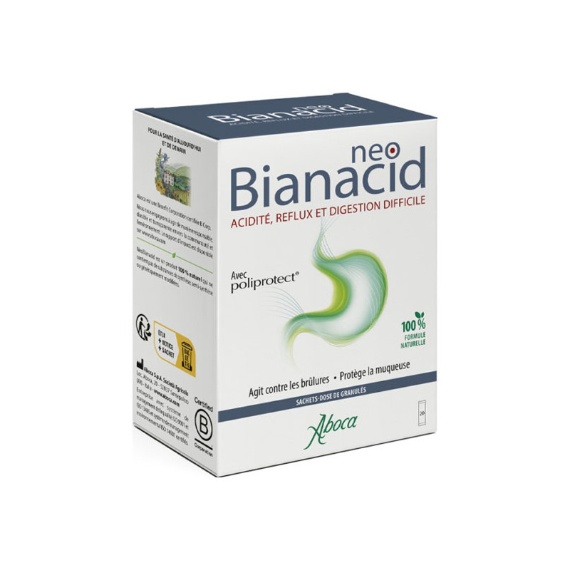 Aboca NeoBianacid 20 sachets de granulés Aboca NeoBianacid 20 sachets de granulés
