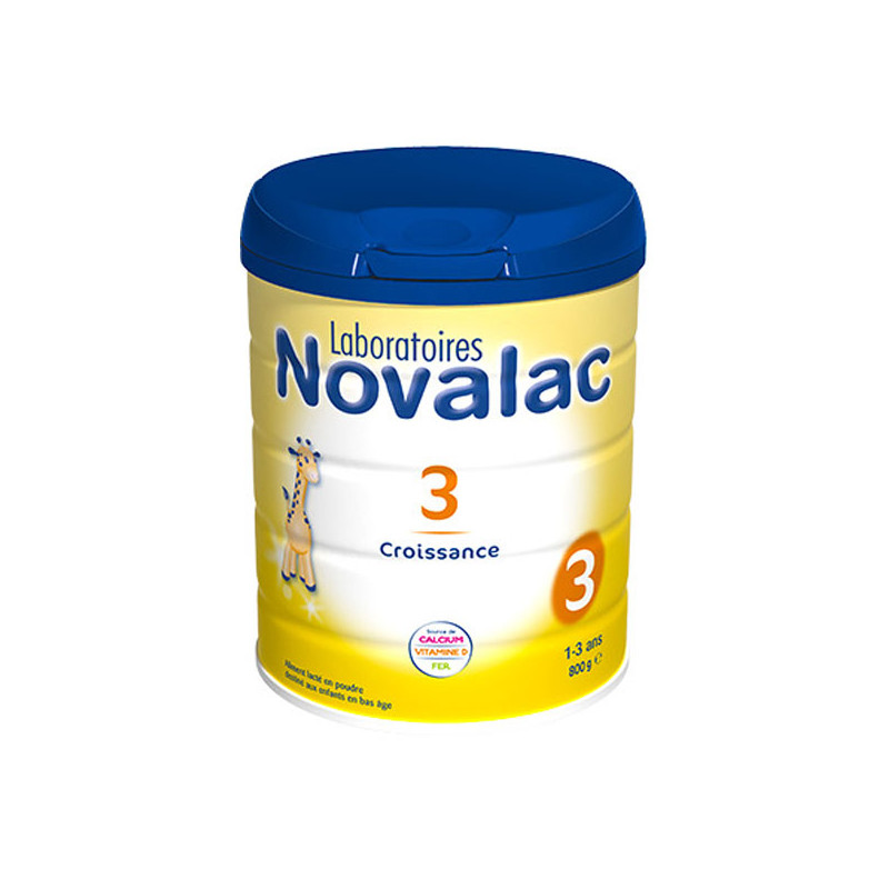 Novalac Lait Croissance 3ème âge 800gr Novalac Lait Croissance 3ème âge 800gr