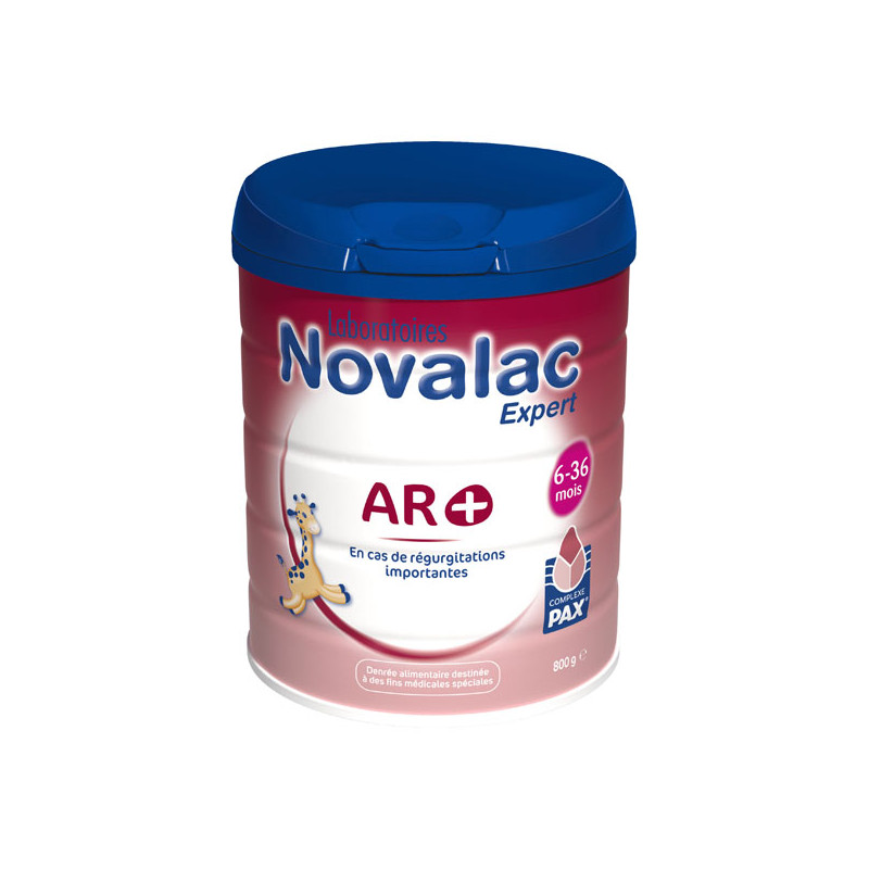 Novalac Expert AR+ Lait 2ème âge 6-36 mois 800gr Novalac Expert AR+ Lait 2ème âge 6-36 mois 800gr