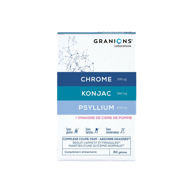 Granions Complexe Coupe faim 60 gélules Granions Complexe Coupe faim 60 gélules