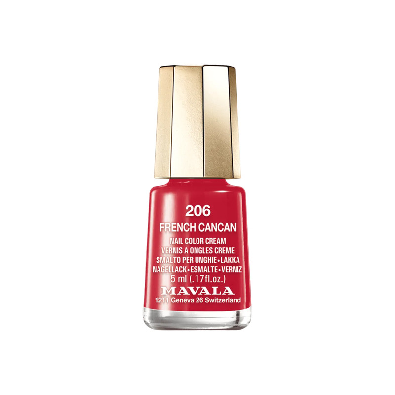 Mavala Mini Color vernis à ongles crème 206 french cancan 5ml Mavala Mini Color vernis à ongles crème 206 french cancan 5ml