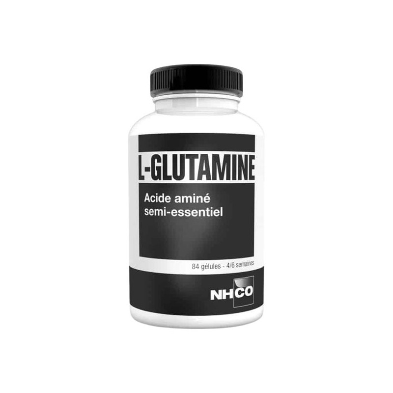 Nhco L-Glutamine Acide aminé semi-essentiel 84 gélules
