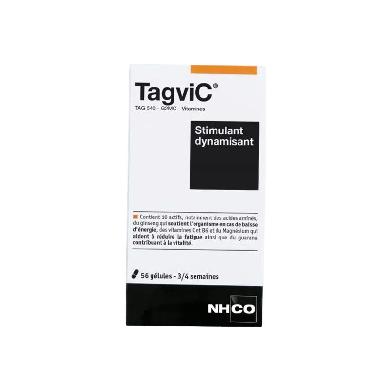 Nhco Tagvic Stimulant dynamisant 56 gélules Nhco Tagvic Stimulant dynamisant 56 gélules