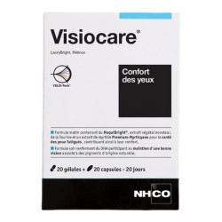 Nhco Visiocare Confort des yeux 20 gélules + 20 capsules