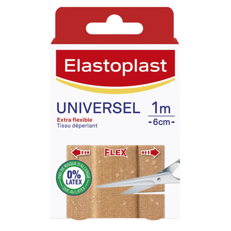 Elastoplast Universel pansement flexible 10 bandes x 6cm Elastoplast Universel pansement flexible 10 bandes x 6cm