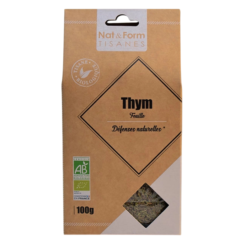 Nat&Form Tisane Thym bio 100gr