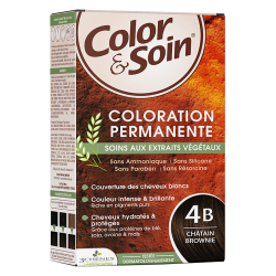 Les 3 Chênes color & soin coloration bruns & marrons châtain brownie 4B 135ml