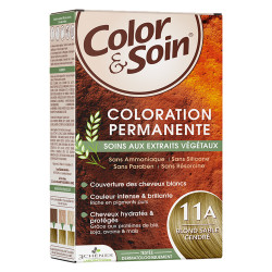 Les 3 chênes color & soin 11A blond sable cendré 135ml