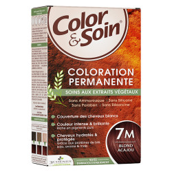 Les 3 chênes color & soin 7M blond acajou 135ml