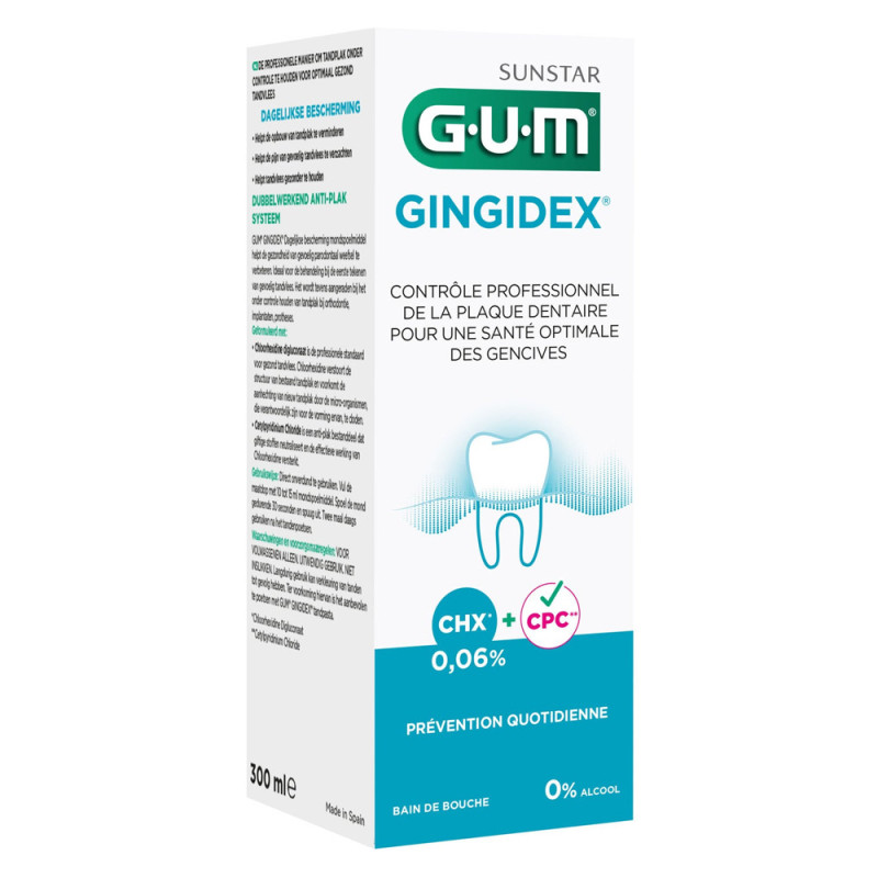 GUM Gingidex 0,06% Bain de... GUM Gingidex 0,06% Bain de...