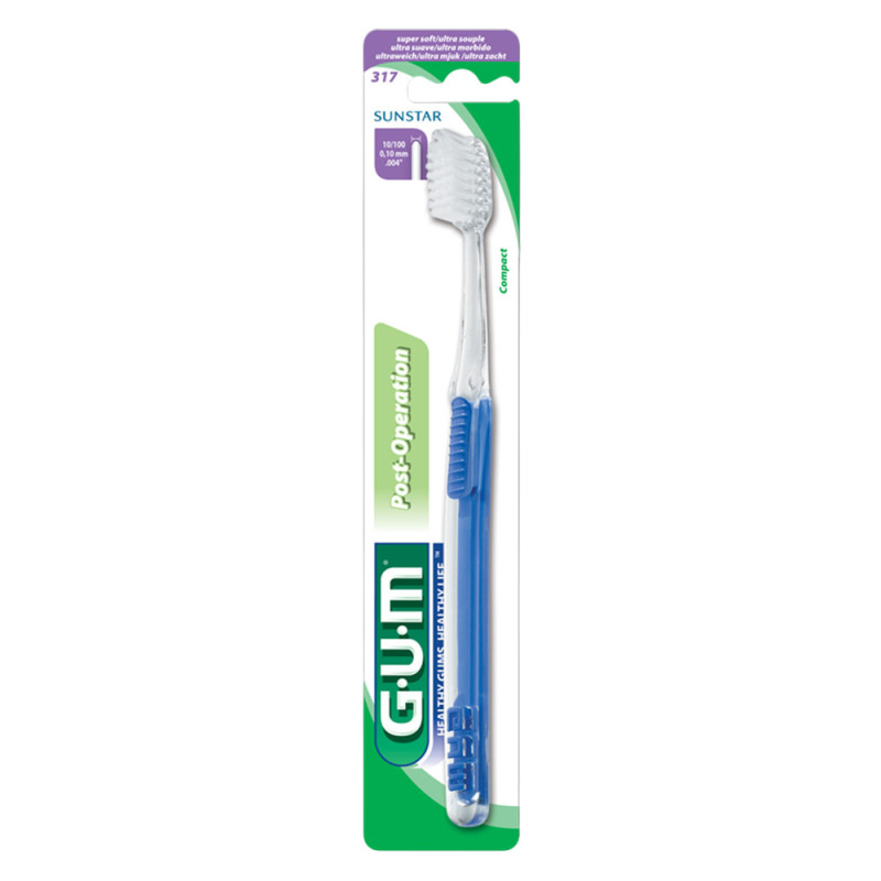 Gum Post Opération délicate 317 Brosse à dents Gum Post Opération délicate 317 Brosse à dents