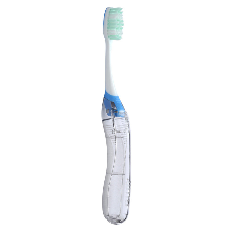 GUM Voyage 158 Brosse à dents souple compacte
