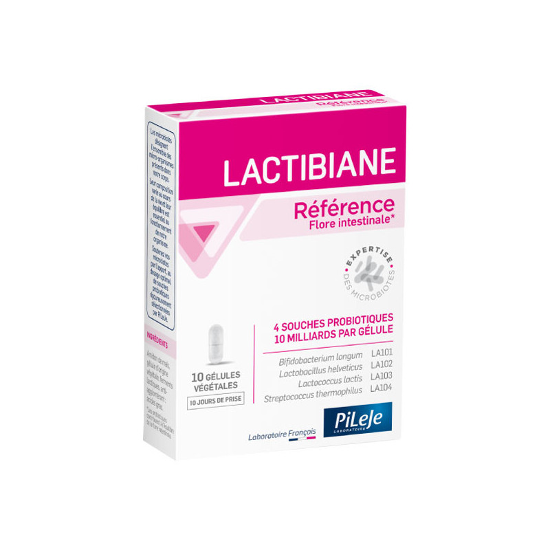 Pileje Lactibiane Référence 10 gélules Pileje Lactibiane Référence 10 gélules