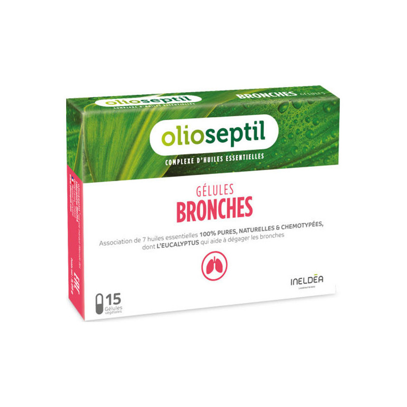 Olioseptil Bronches 15 gélules végétales Olioseptil Bronches 15 gélules végétales