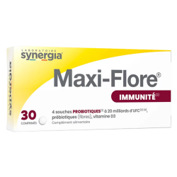 Synergia Maxi-Flore système immunitaire 30 comprimés