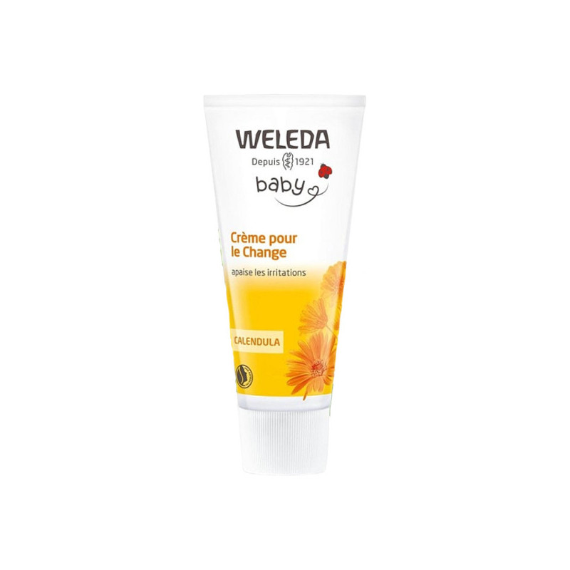 Weleda Baby Crème pour le change calendula 75ml Weleda Baby Crème pour le change calendula 75ml