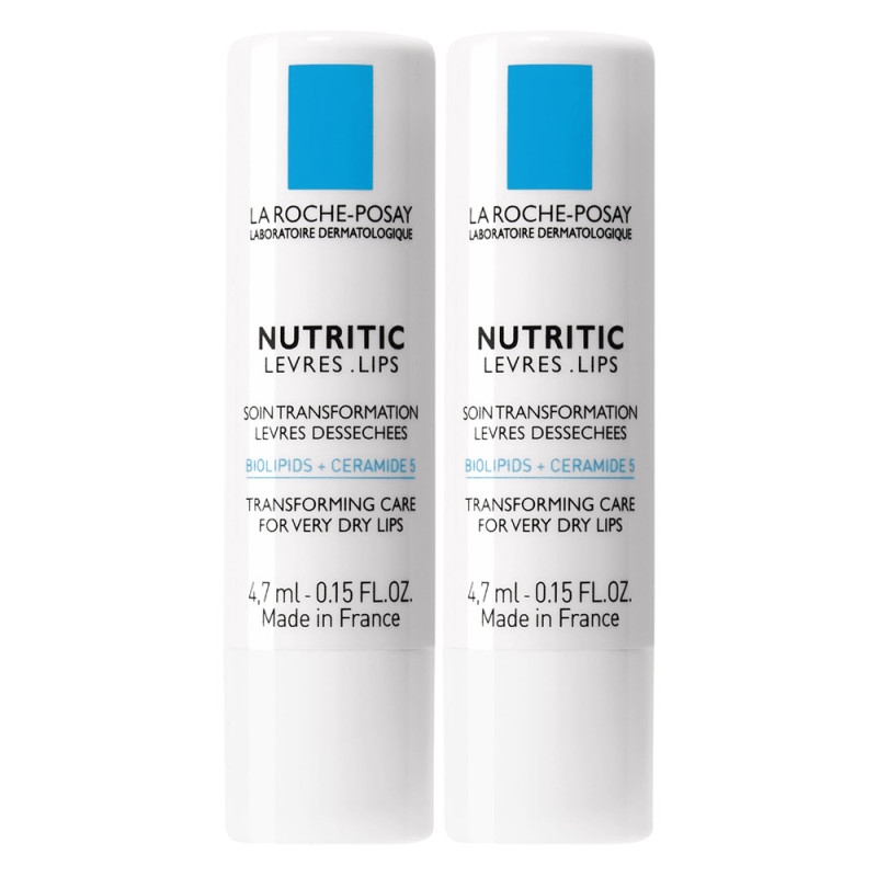 La Roche-Posay Nutritic Stick lèvres lot de 2x4,7ml