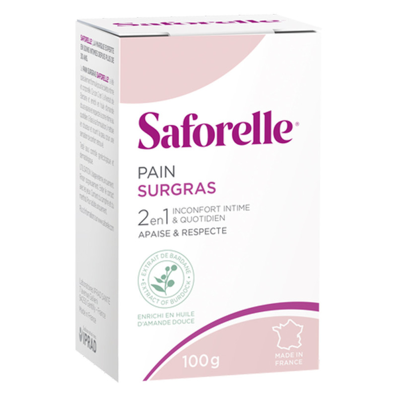 Saforelle Pain surgras 2en1 - 100gr