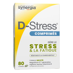 Synergia D-stress 80 comprimés