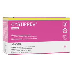 Aragan Cystiprev 10 flacons