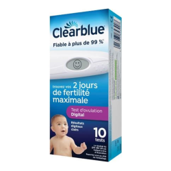 Clearblue Test ovulation Digital 2 jours 10 tests