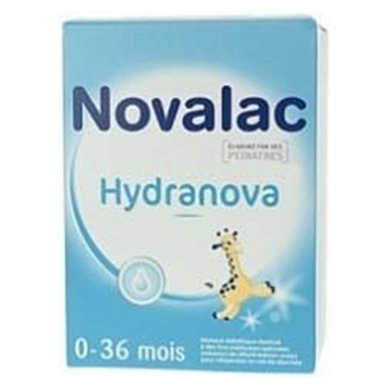 Novalac Hydranova Solution en poudre 10 sachets de 65gr Novalac Hydranova Solution en poudre 10 sachets de 65gr