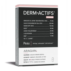 Aragan Synactifs Dermactifs Peau 30 gélules