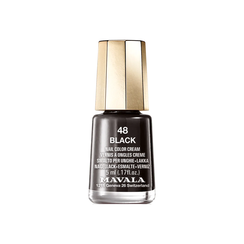 Mavala Mini Color Vernis à ongles Crème 48 Black 5ml Mavala Mini Color Vernis à ongles Crème 48 Black 5ml