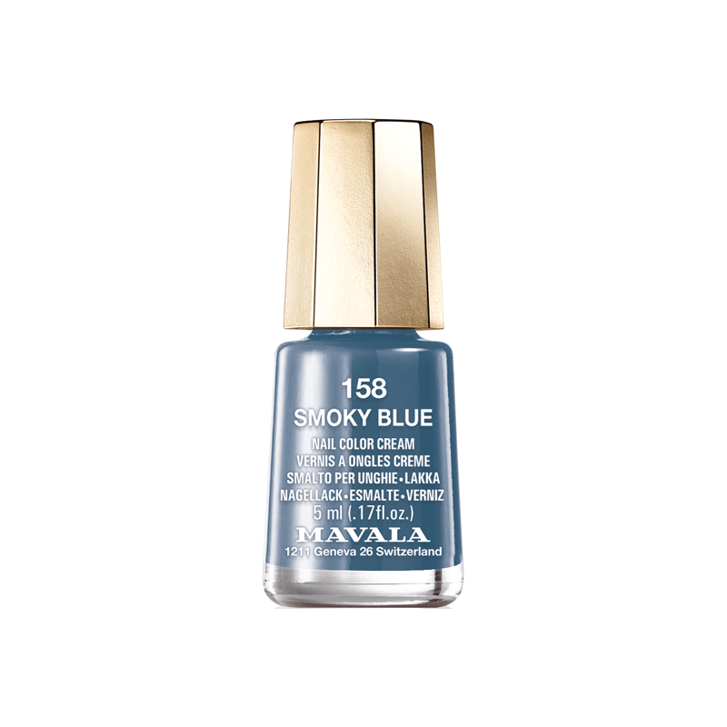 Mavala Mini Color Vernis à ongles Crème 158 Smocky Blue 5ml Mavala Mini Color Vernis à ongles Crème 158 Smocky Blue 5ml