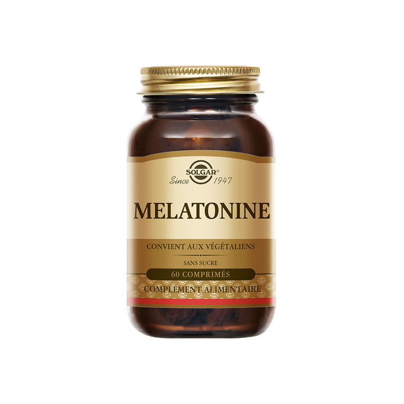 Solgar Mélatonine 1mg 60 comprimés Solgar Mélatonine 1mg 60 comprimés