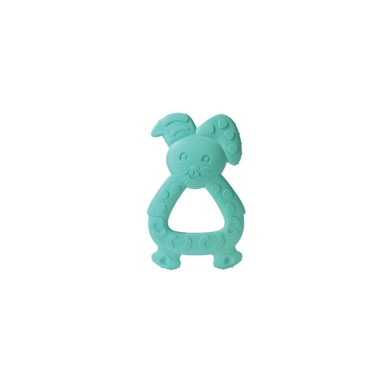 Dodie Anneau de dentition lapin lagoon + de mois Dodie Anneau de dentition lapin lagoon + de mois