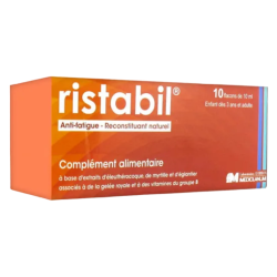Leurquin Mediolanum Ristabil Anti-Fatigue Reconstituant naturel 10 flacons