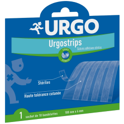 Urgo Urgostrips 10 bandelettes 100mm x 6mm