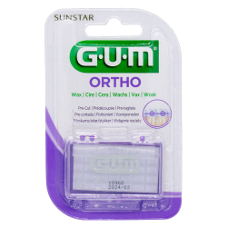 GUM Ortho 723 Cire dentaire prédécoupée
