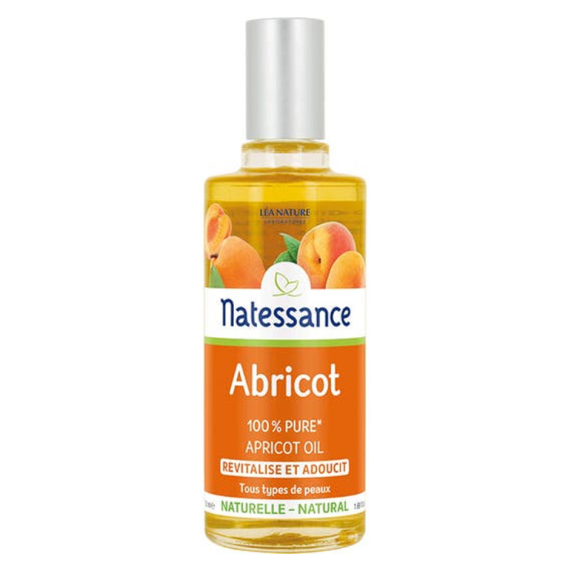Natessance Huile d'Abricot Revitalise et adoucit 50ml