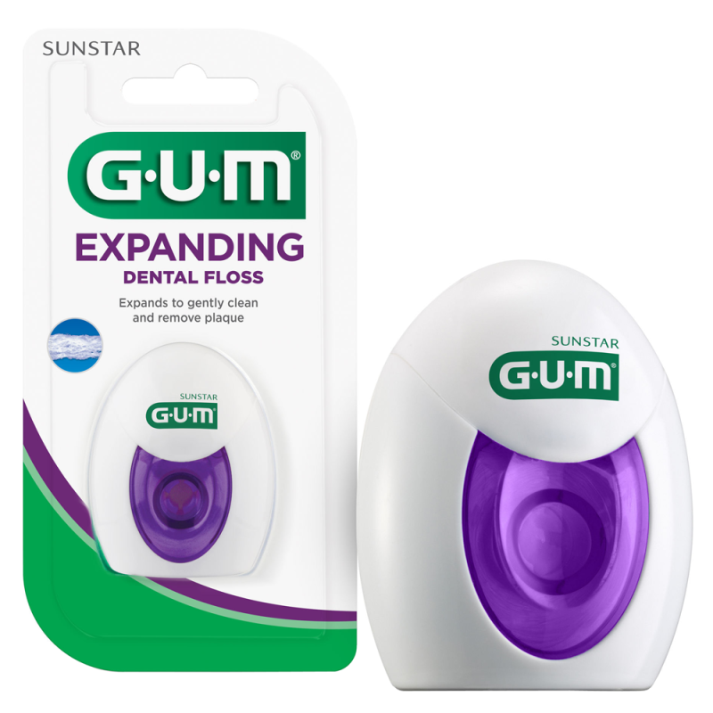 GUM Expanding Floss Fil dentaire 30m