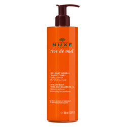 Nuxe Rêve de miel Gel lavant surgras visage et corps 400ml