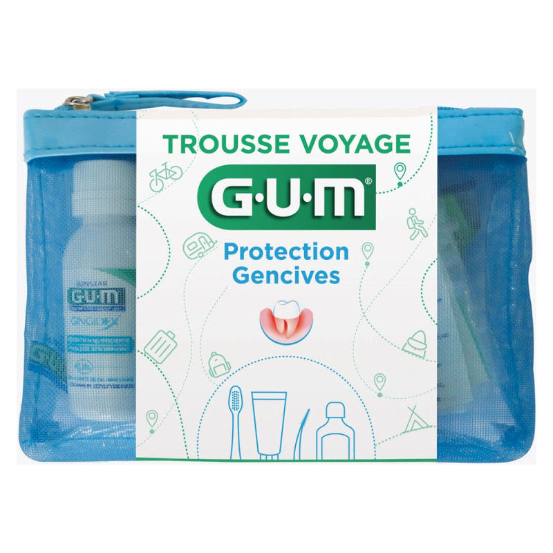 GUM Trousse Voyage protection gencives