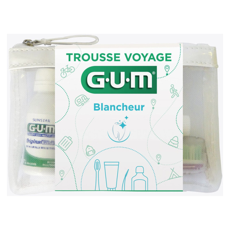 GUM Trousse Voyage blancheur
