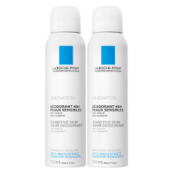 La Roche-Posay Déodorant Spray 48H Peaux sensibles lot de 2x150ml