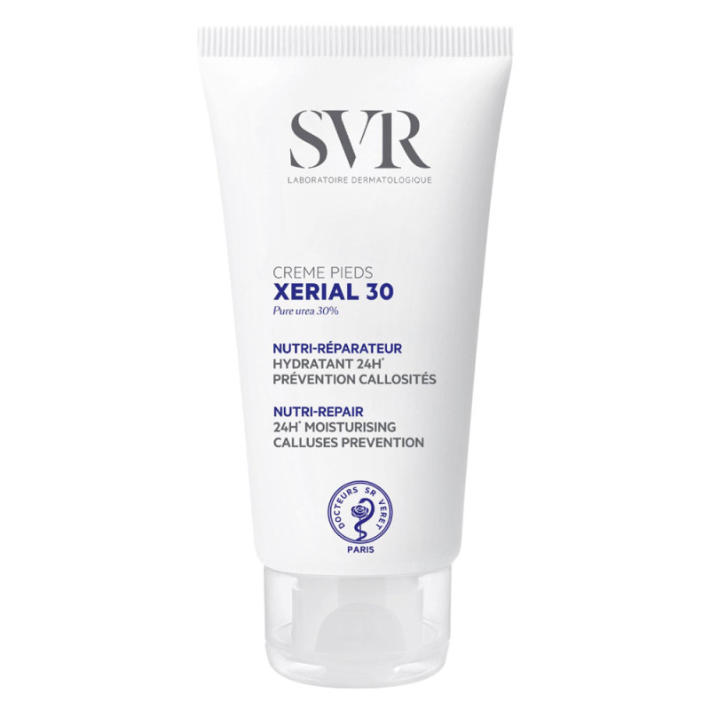 SVR Xerial 30 Crème pieds nutri-réparateur 50ml