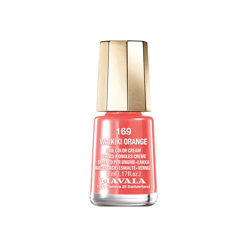 Mavala Mini Color Vernis à ongles crème 169 waikiki orange 5ml Mavala Mini Color Vernis à ongles crème 169 waikiki orange 5ml