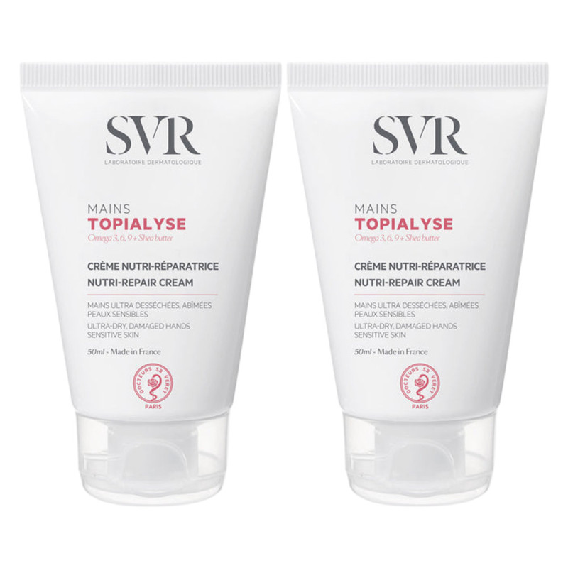 SVR Topialyse Crème mains lot de 2x50ml