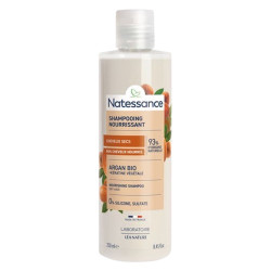 Natessance Shampoing nourrissant Argan bio & Kératine végétale 250ml