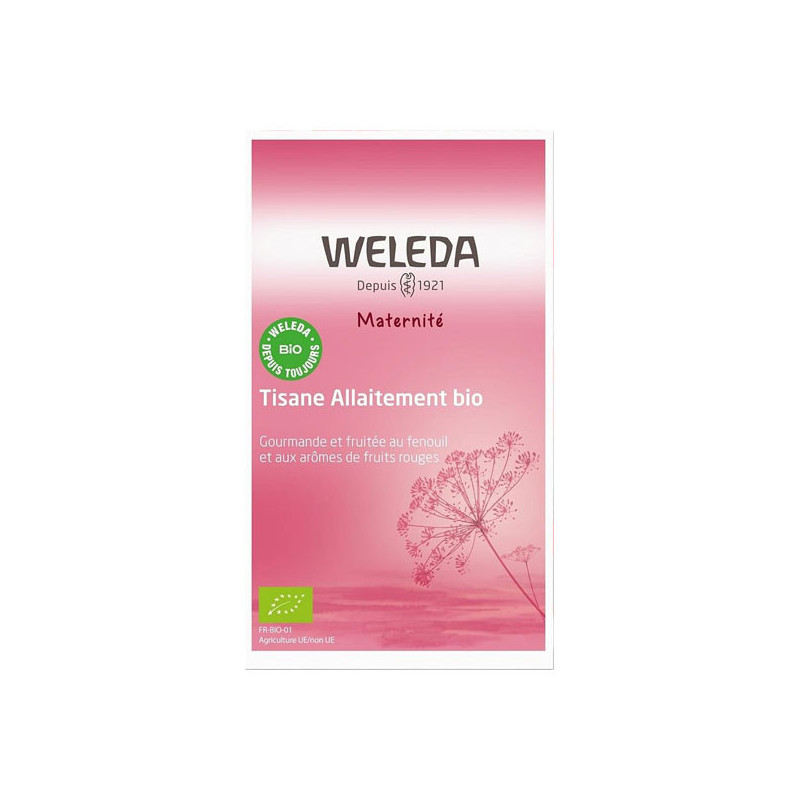 Weleda Tisane allaitement bio fruits rouges 20 sachets Weleda Tisane allaitement bio fruits rouges 20 sachets
