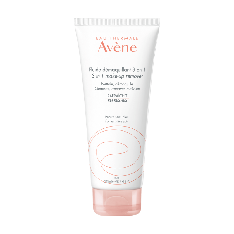 Avène Fluide Démaquillant 3 en 1 - 200ml Avène Fluide Démaquillant 3 en 1 - 200ml