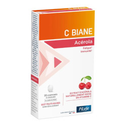 Pileje C biane Acérola 20 comprimés à croquer
