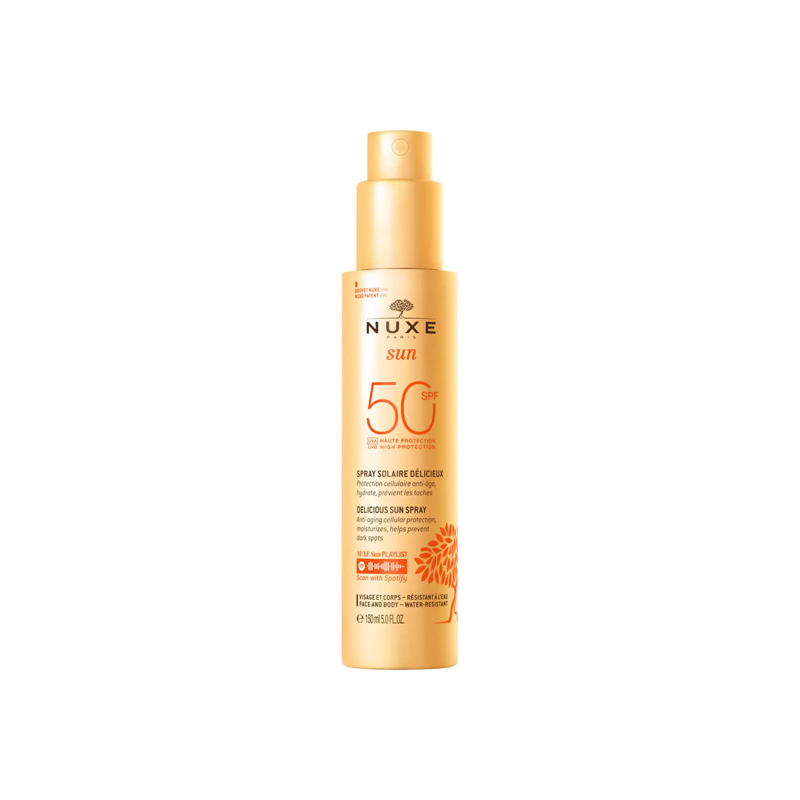 Nuxe Sun Spray solaire délicieux visage et corps SPF50 - 150ml