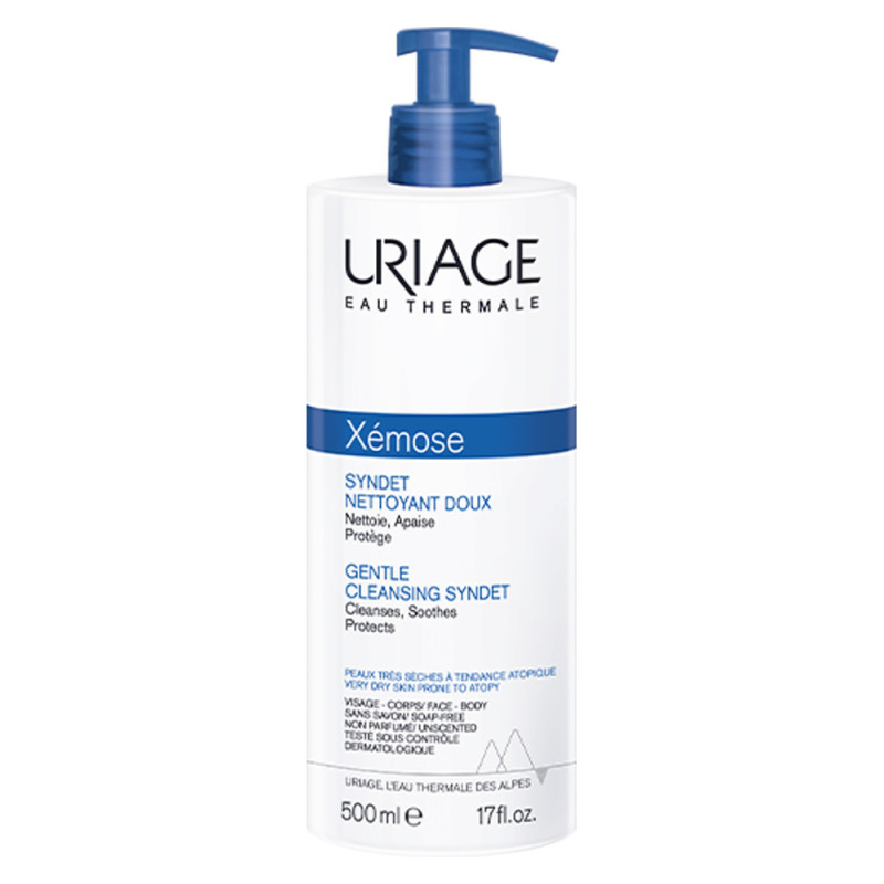 Uriage Xémose Syndet nettoyant doux 500ml Uriage Xémose Syndet nettoyant doux 500ml